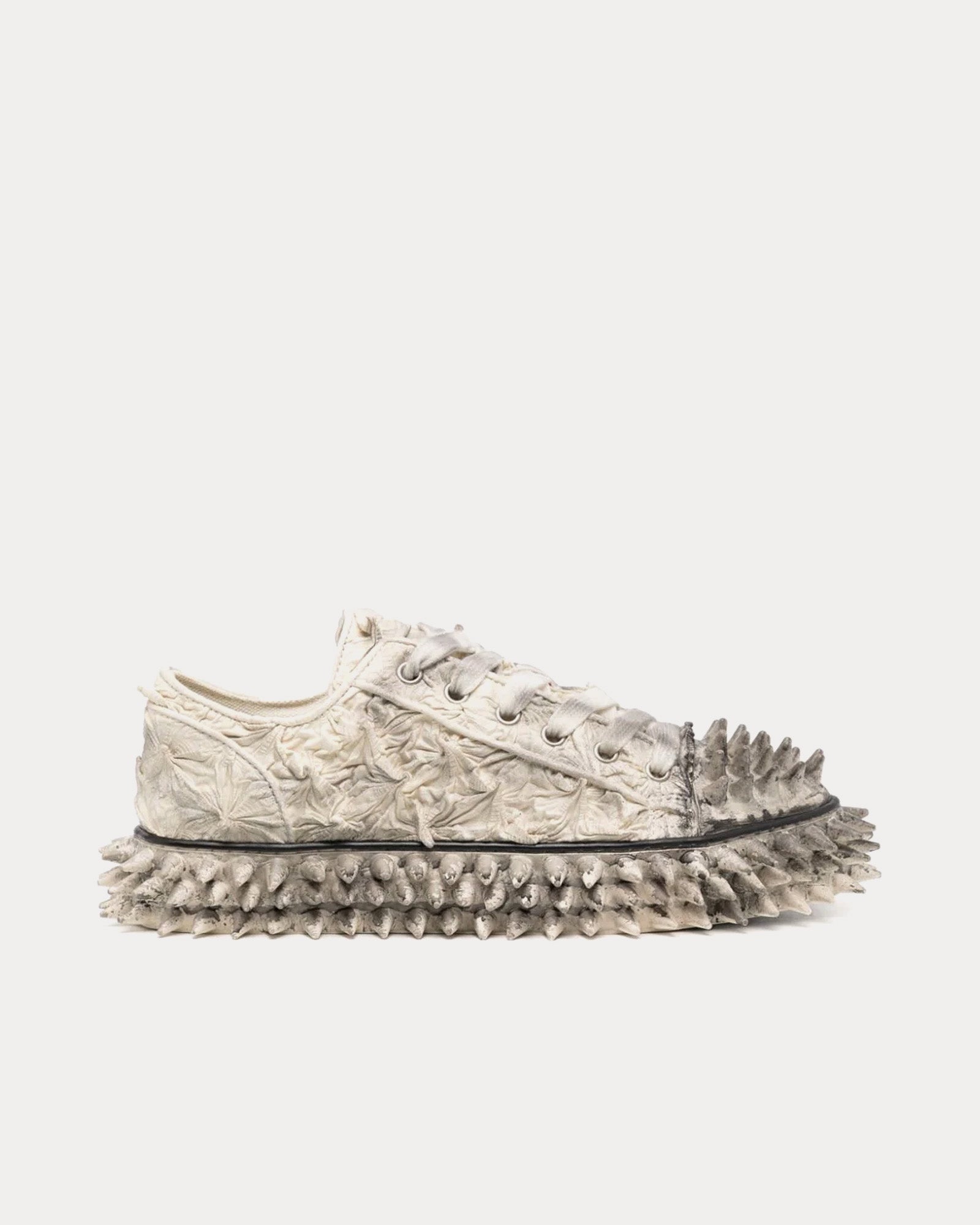 Doublet Porcupine White Low Top Sneakers - 1