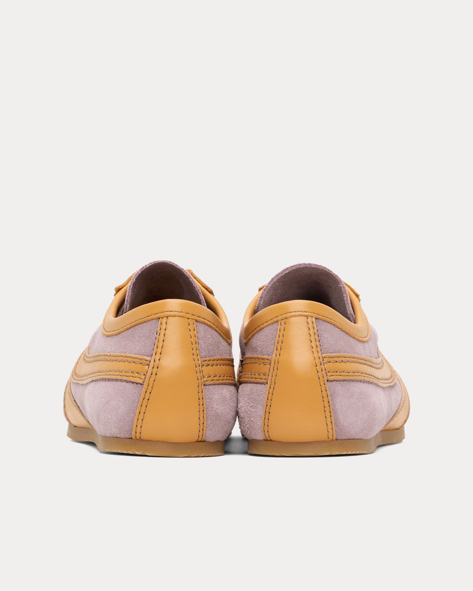 Dries Van Noten 70's Suede Blush Low Top Sneakers - 3