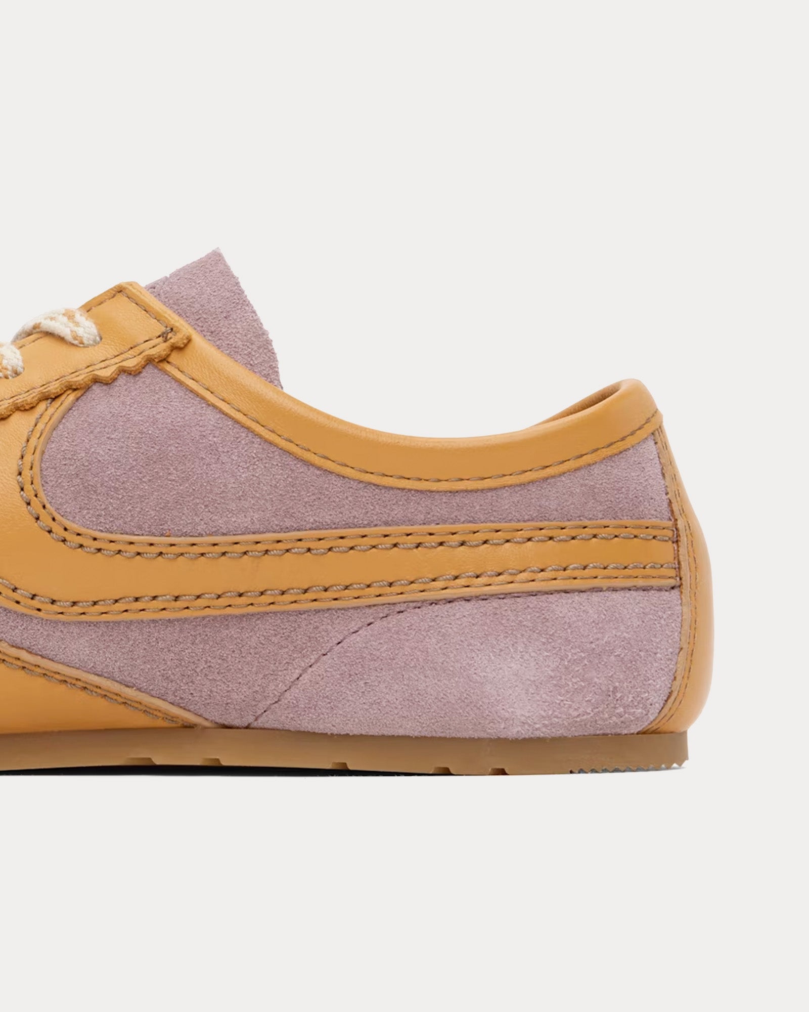 Dries Van Noten 70's Suede Blush Low Top Sneakers - 4