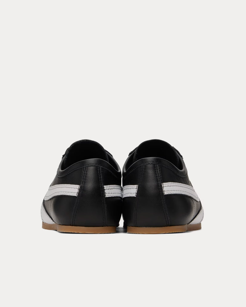 Dries Van Noten Dustin Leather Black / White Low Top Sneakers - 3