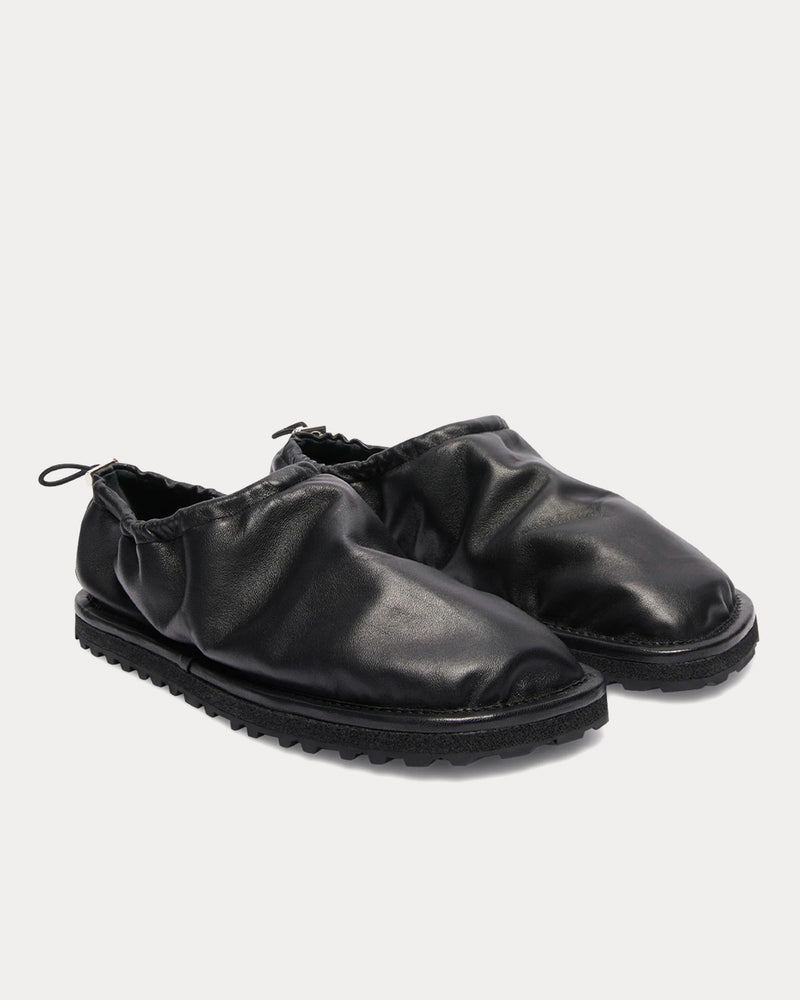 Dries Van Noten Drawstring Black Slippers - 2