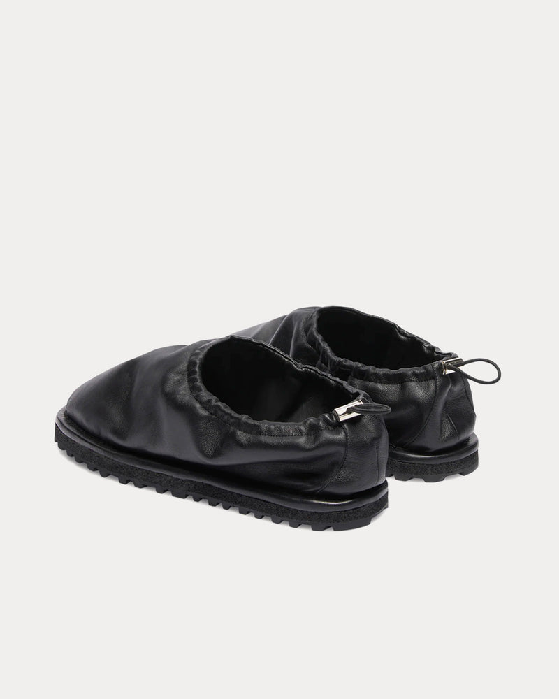 Dries Van Noten Drawstring Black Slippers - 3