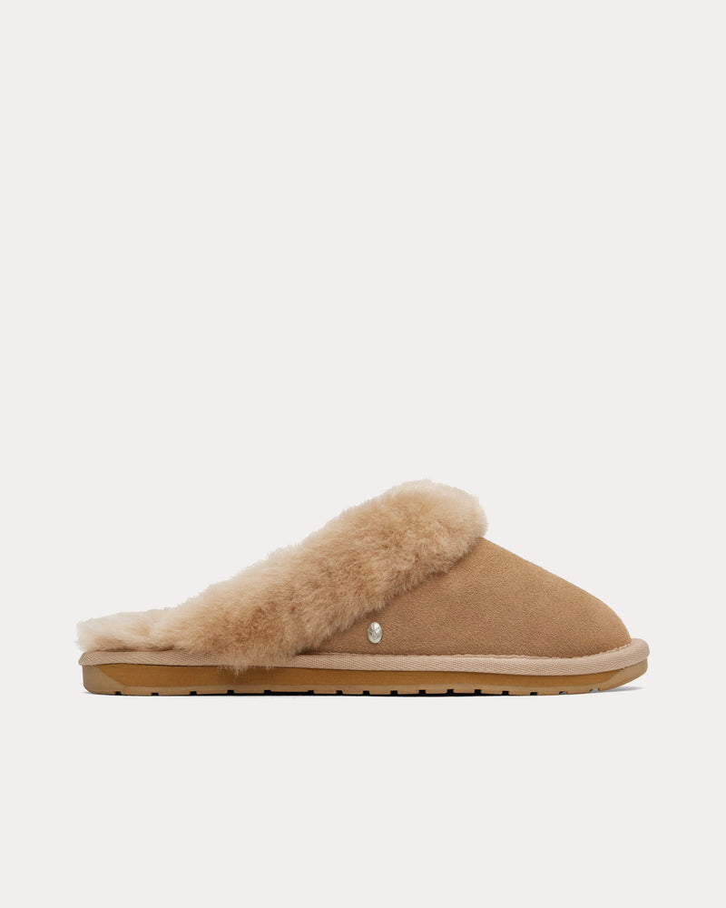 Emu Australia Jolie Camel Slippers - 1