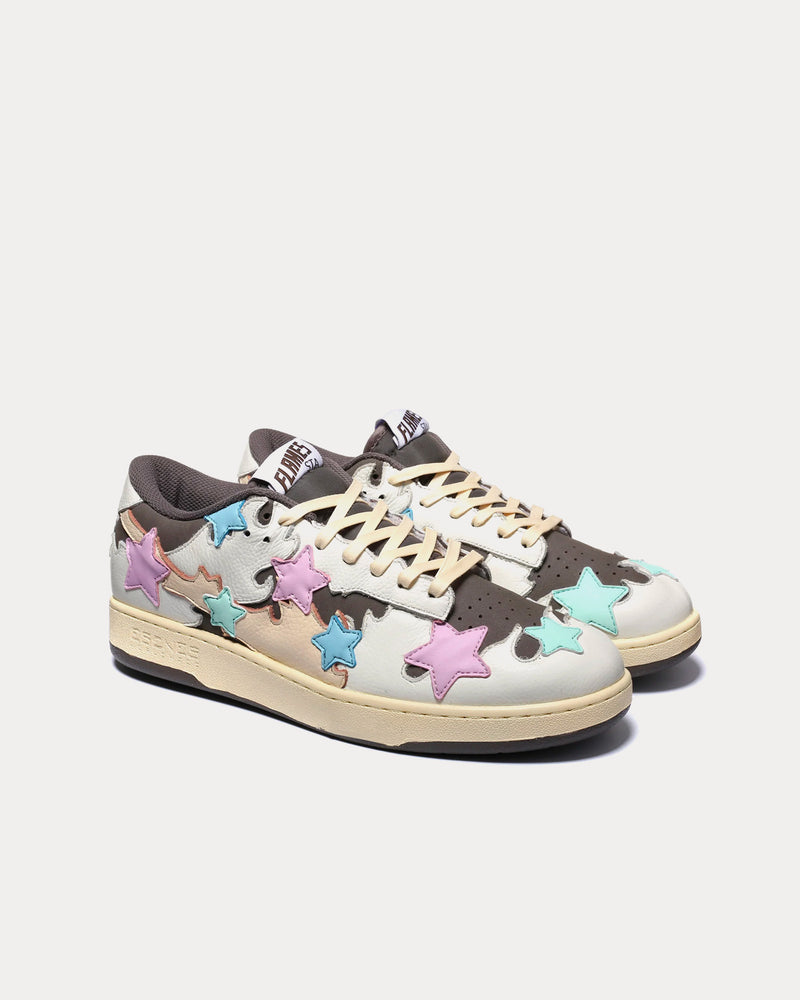 Esenes Flamesta Mocha Pastels Low Top Sneakers - 2