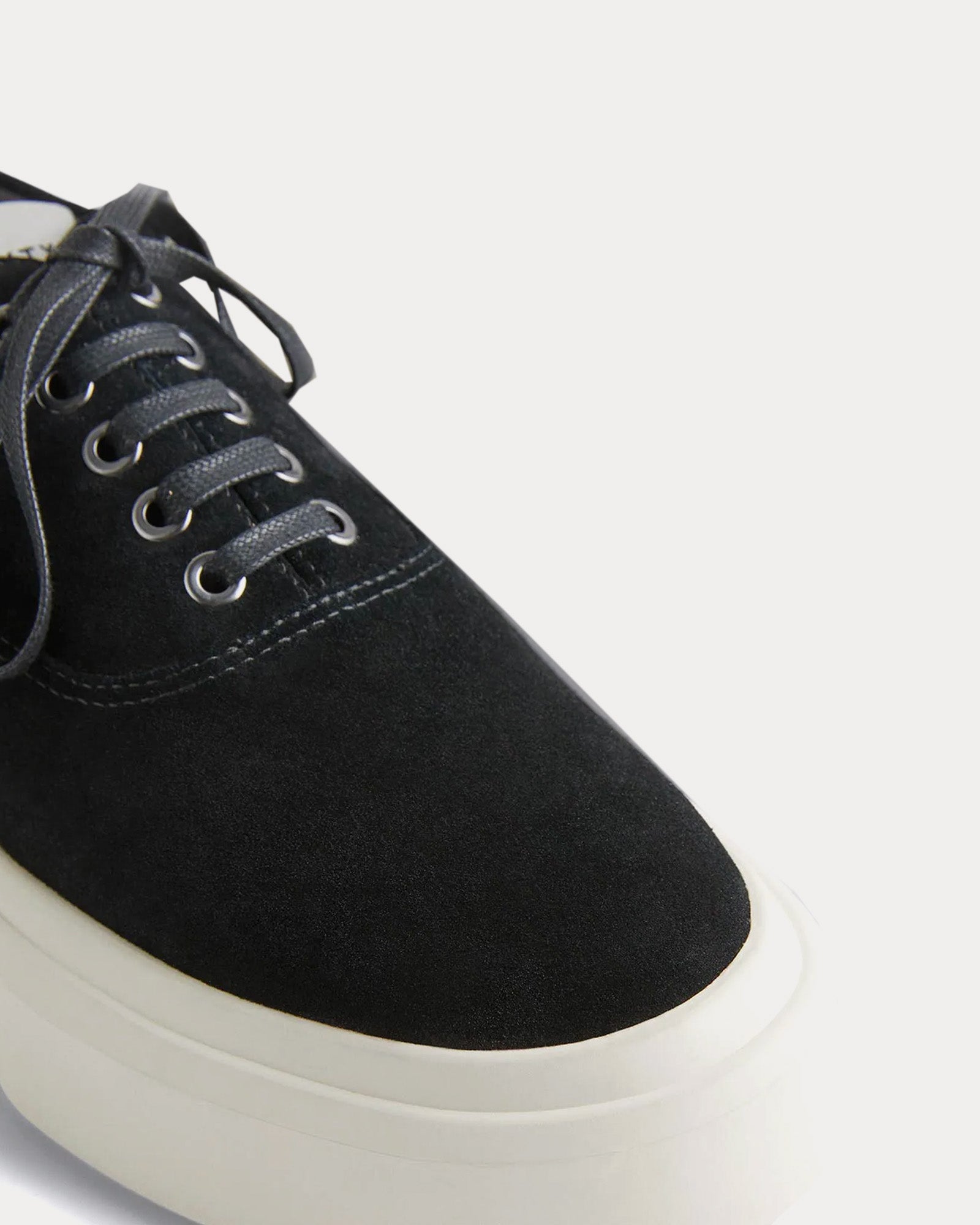 Eytys Mother II Suede Black Low Top Sneakers - 3