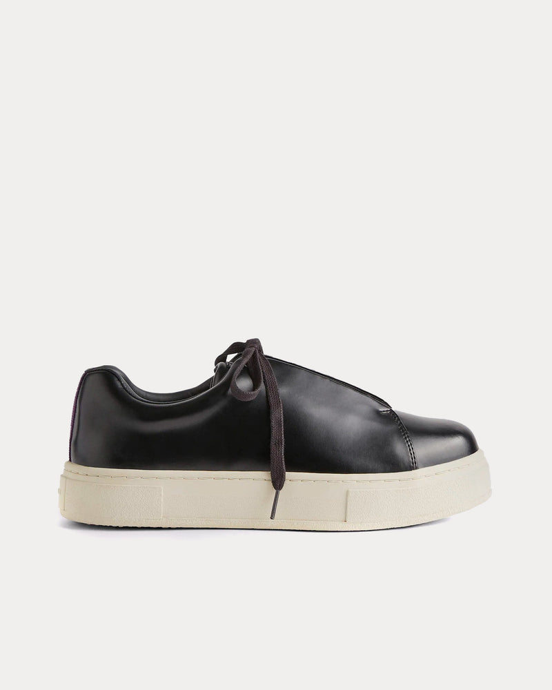 Eytys Doja Leather Black Low Top Sneakers - 1