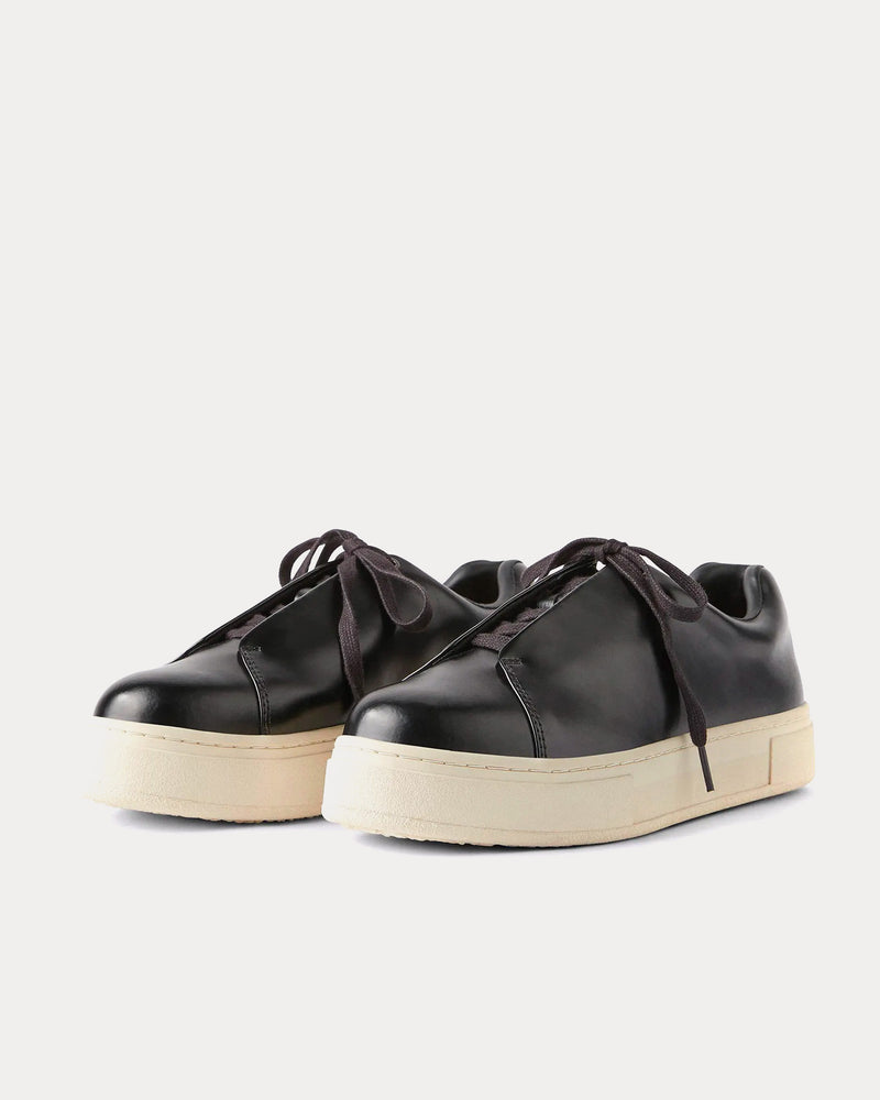 Eytys Doja Leather Black Low Top Sneakers - 2