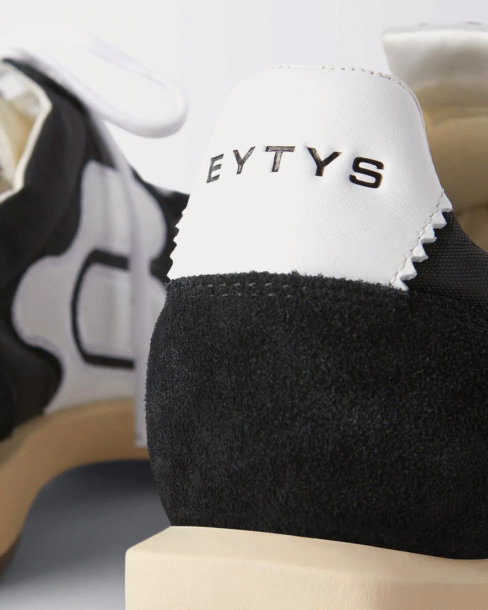 Eytys Eros Suede Black Low Top Sneakers - 3