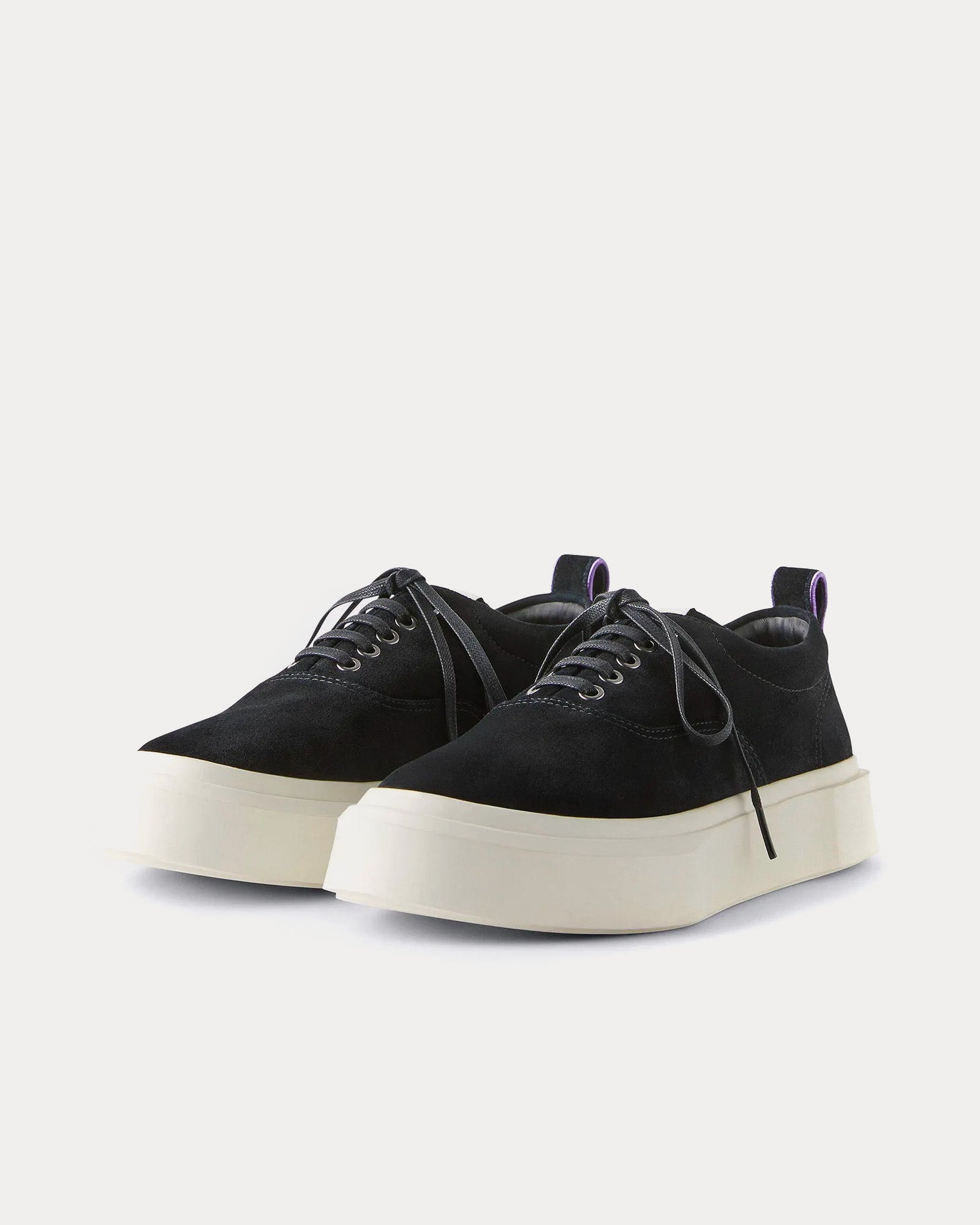 Eytys Mother II Suede Black Low Top Sneakers - 2