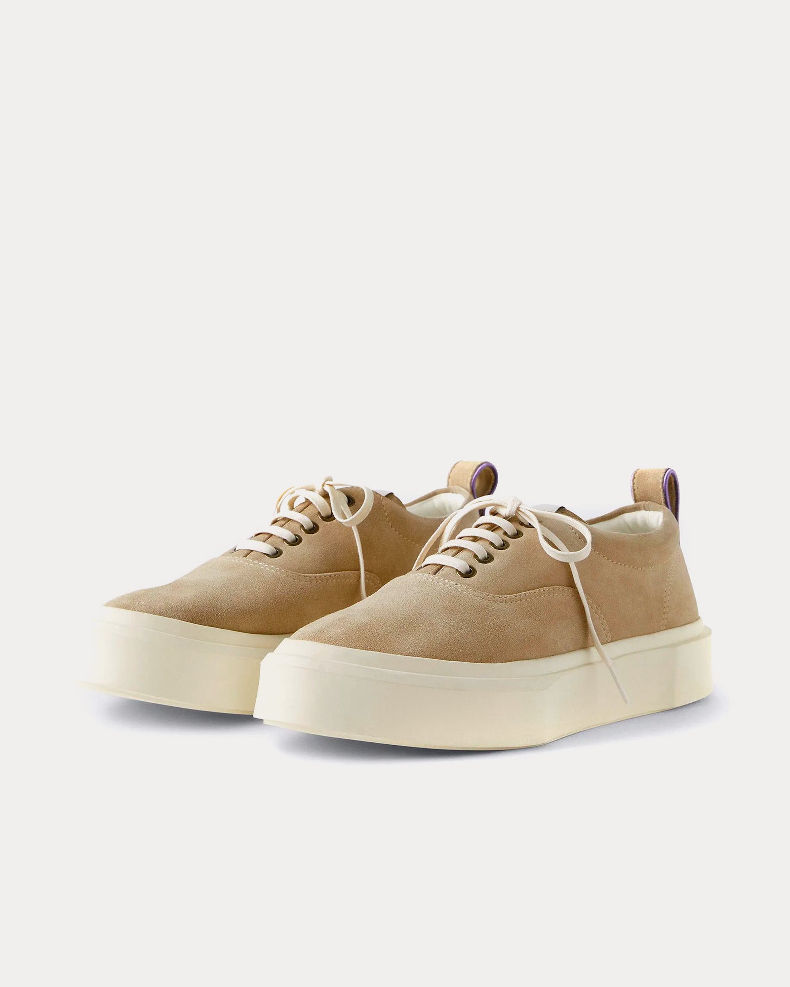 Eytys Mother II Suede Dune Low Top Sneakers - 2