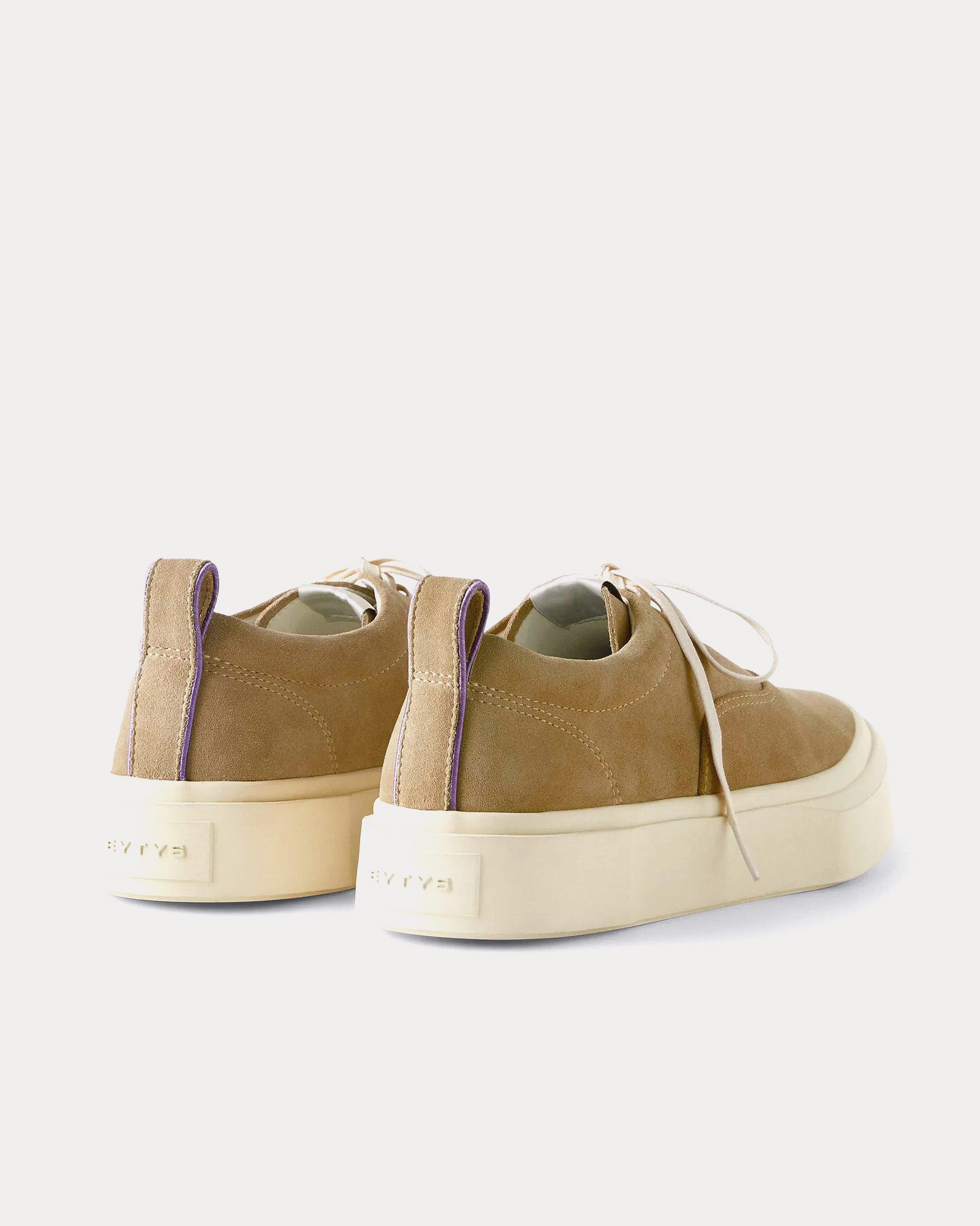 Eytys Mother II Suede Dune Low Top Sneakers - 3