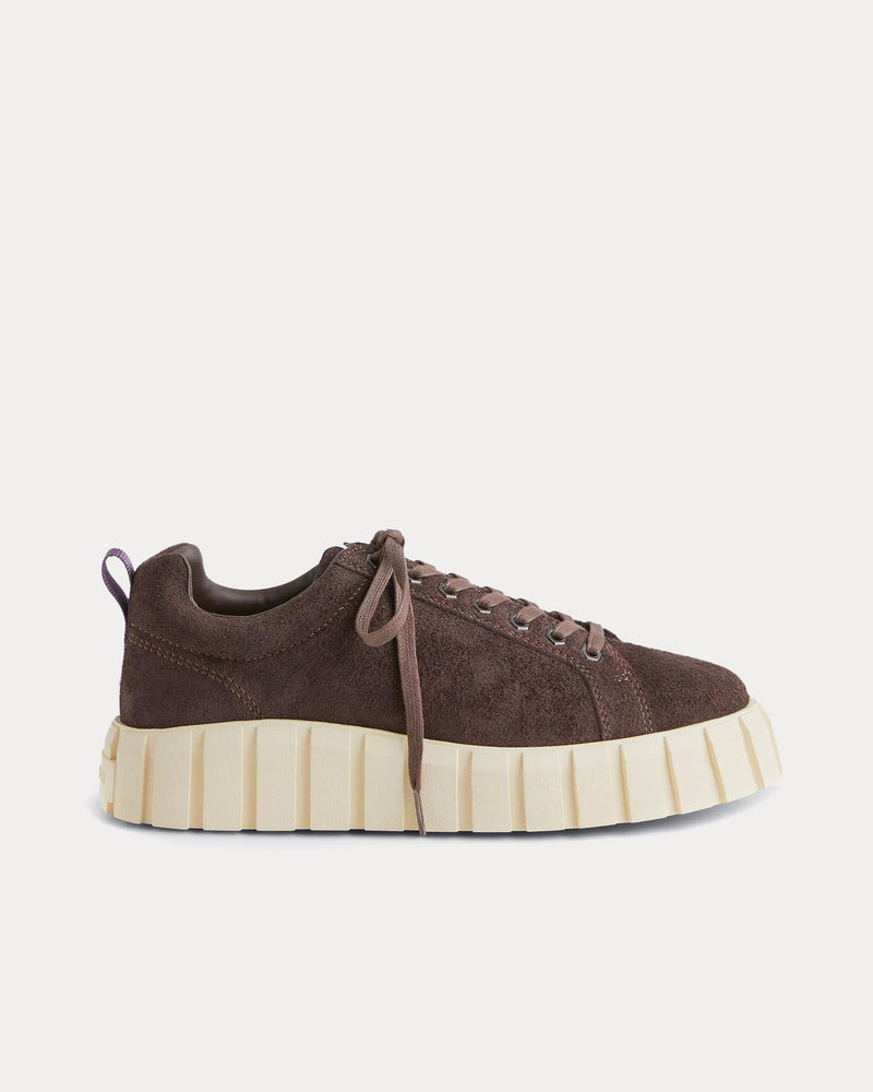 Eytys Odessa Suede Java Low Top Sneakers - 1