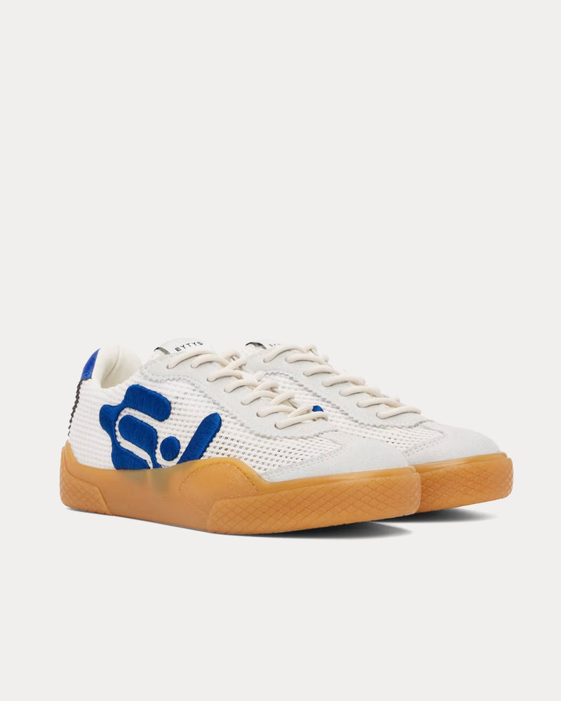 Eytys Santos Mesh White / Blue Bird Low Top Sneakers - 2