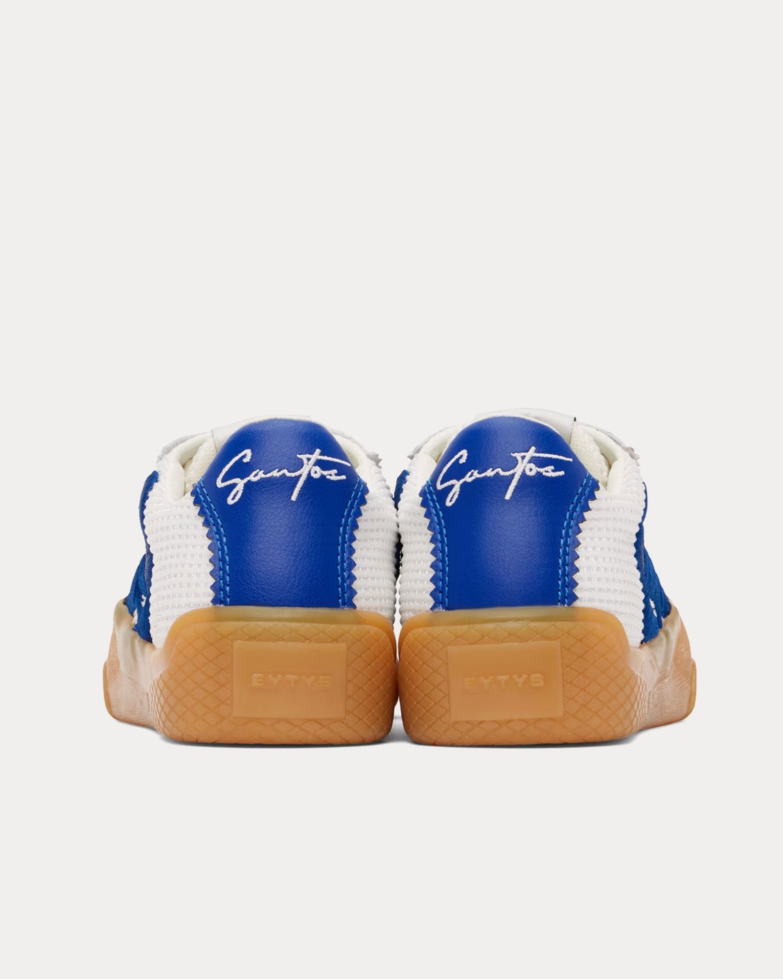 Eytys Santos Mesh White / Blue Bird Low Top Sneakers - 3