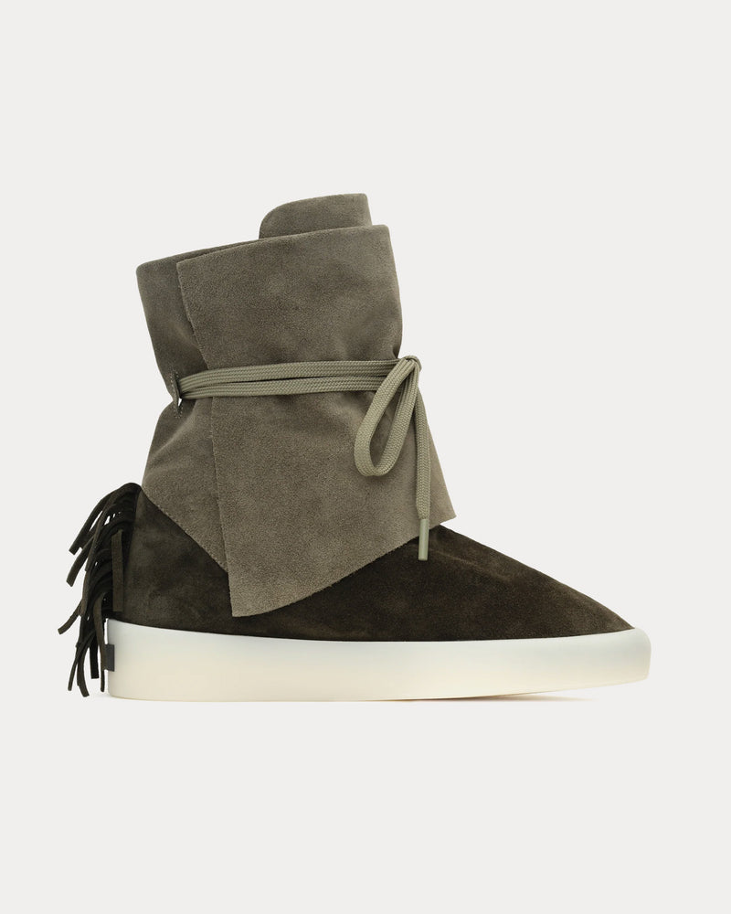 Fear of God Yuma Moc Wolf High Top Sneakers - 1