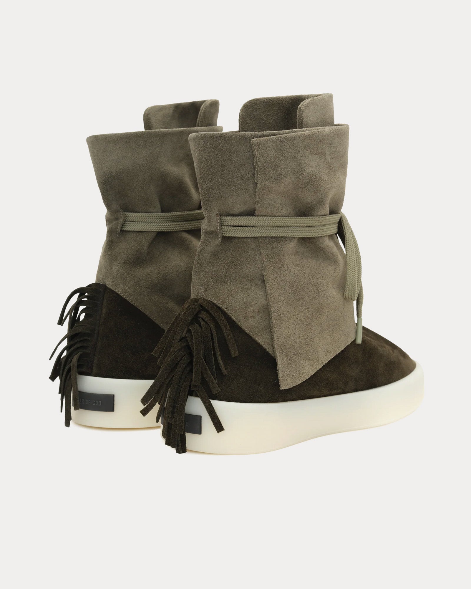 Fear of God Yuma Moc Wolf High Top Sneakers - 3