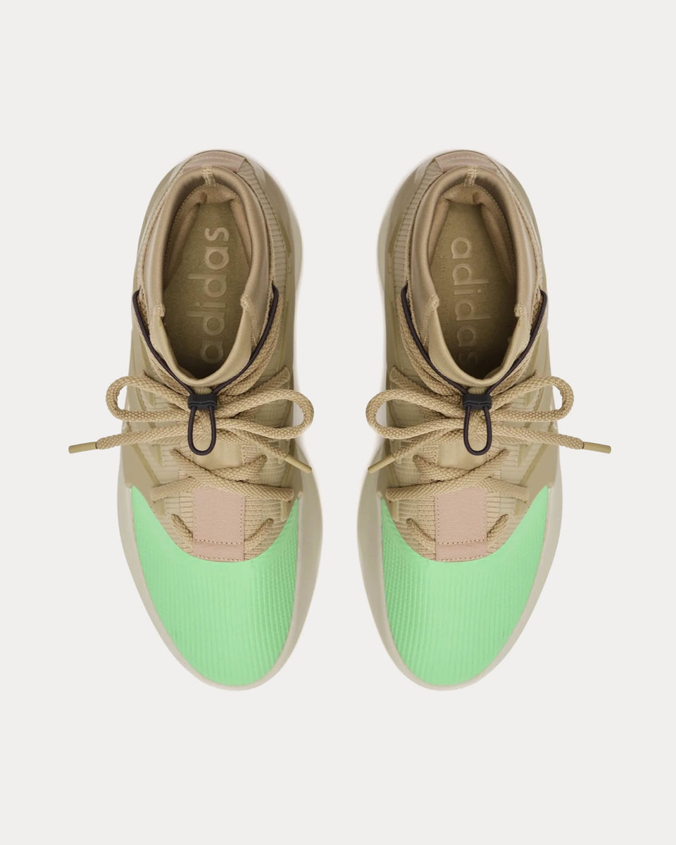 Fear of God Athletics One Model Clay / Mint High Top Sneakers - Sneak ...