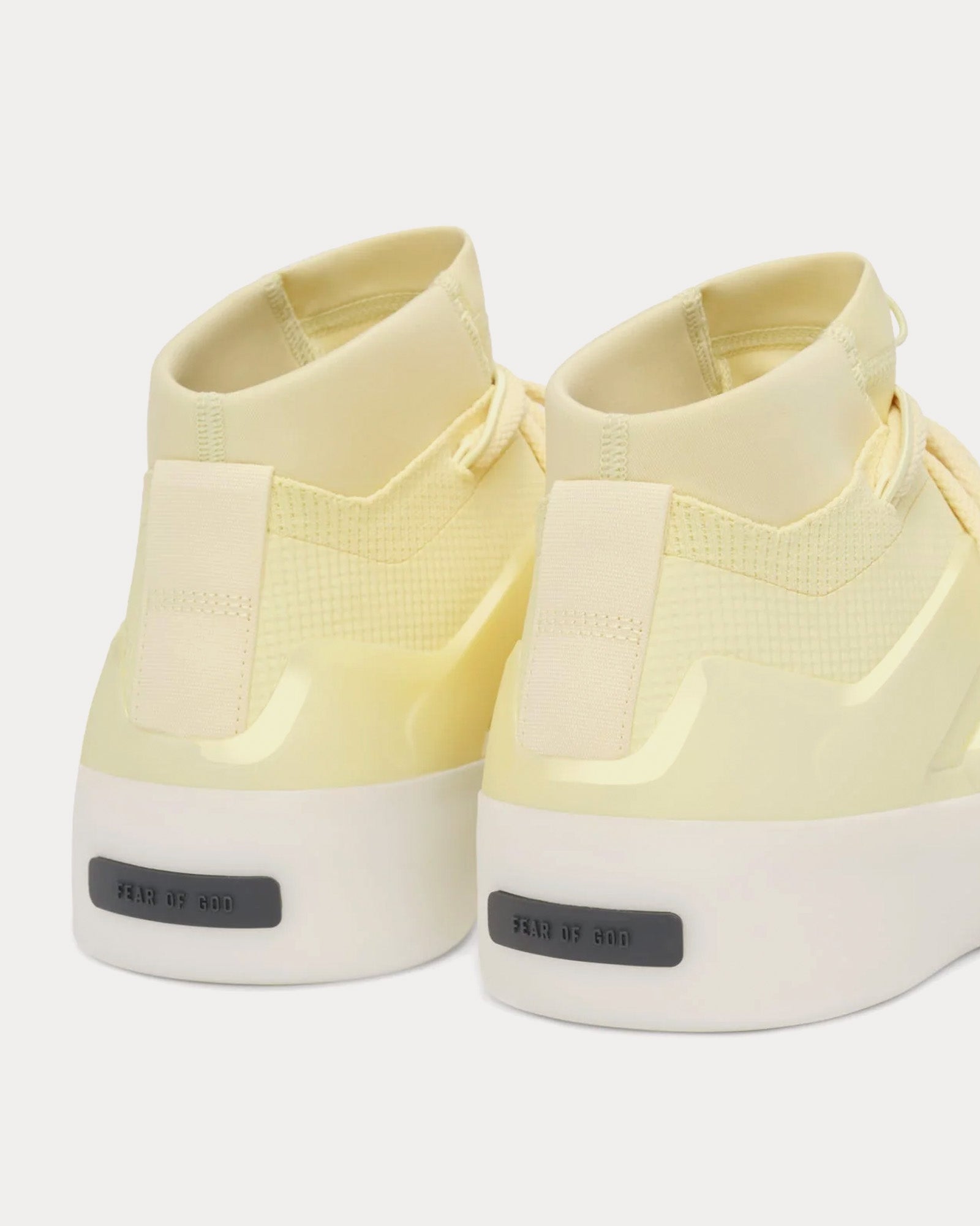 Fear of God Athletics One Model Sand / Coral High Top Sneakers - 3