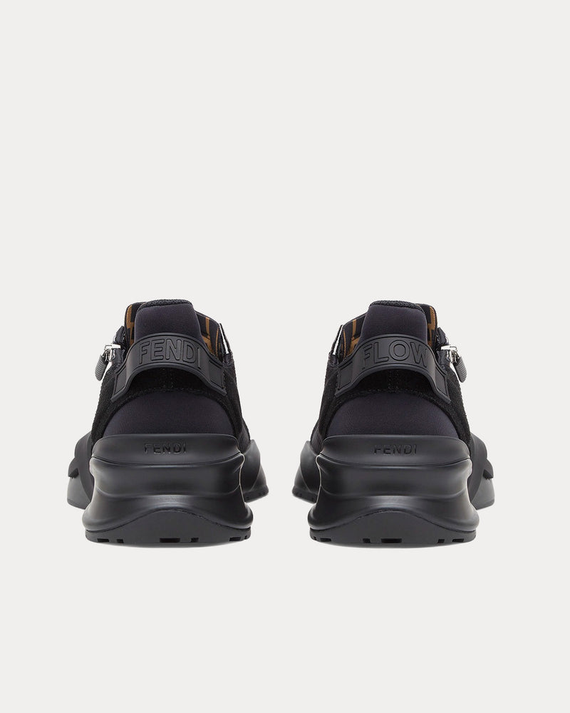 Fendi by Marc Jacobs Flow Nylon Black Low Top Sneakers - 4