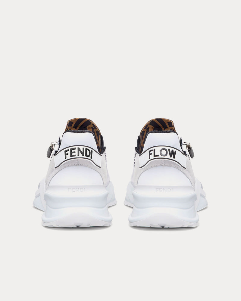 Fendi by Marc Jacobs Flow Nylon White Low Top Sneakers - 3