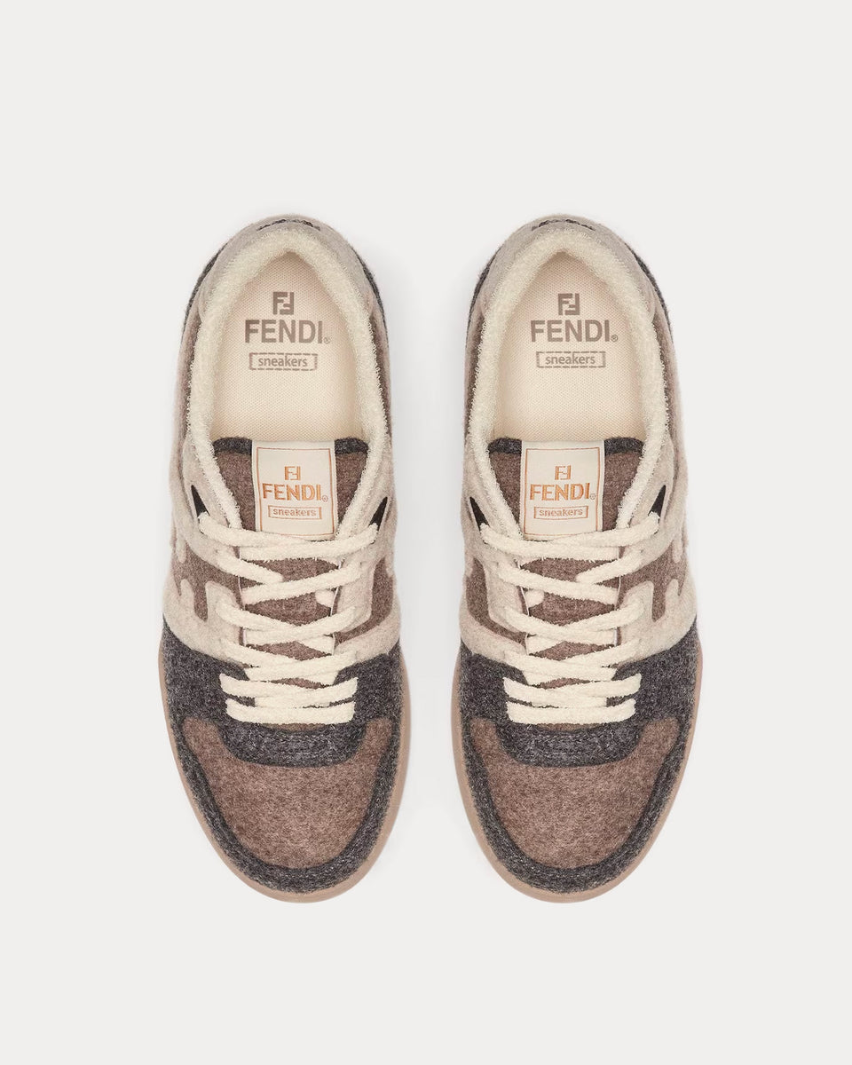 Fendi fur shops sneakers