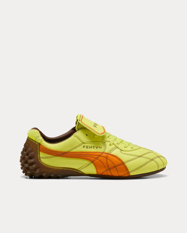 Puma x Fenty Avanti LS Stitched Lime Sheen / Pumpkin Pie Low Top Sneakers