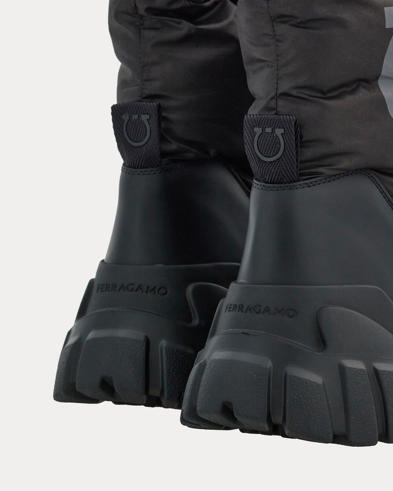 Ferragamo Padded Black Ski Boots - 3