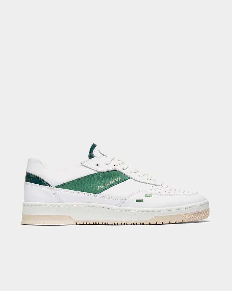 Filling Pieces Ace Spin Green / White Low Top Sneakers - 1