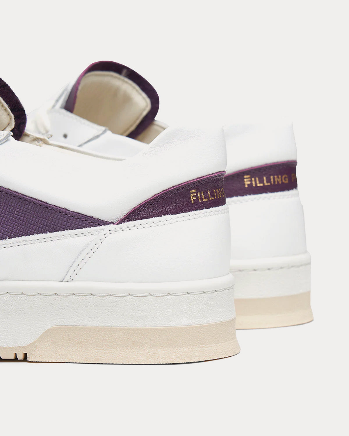 Filling Pieces Ace Spin Purple / White Low Top Sneakers - 2