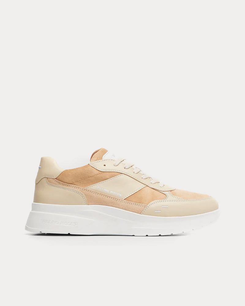 Filling Pieces Jet Runner Beige Low Top Sneakers - 1