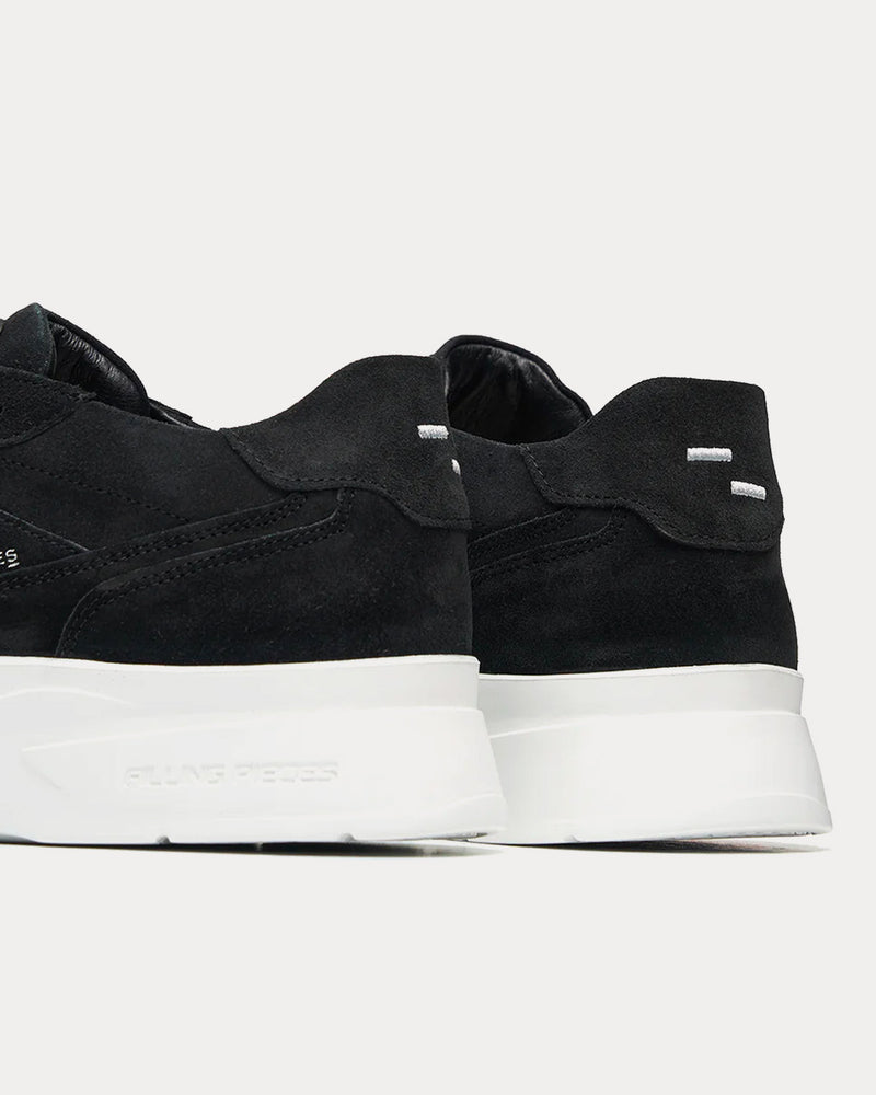 Filling Pieces Jet Runner Black Low Top Sneakers - 2