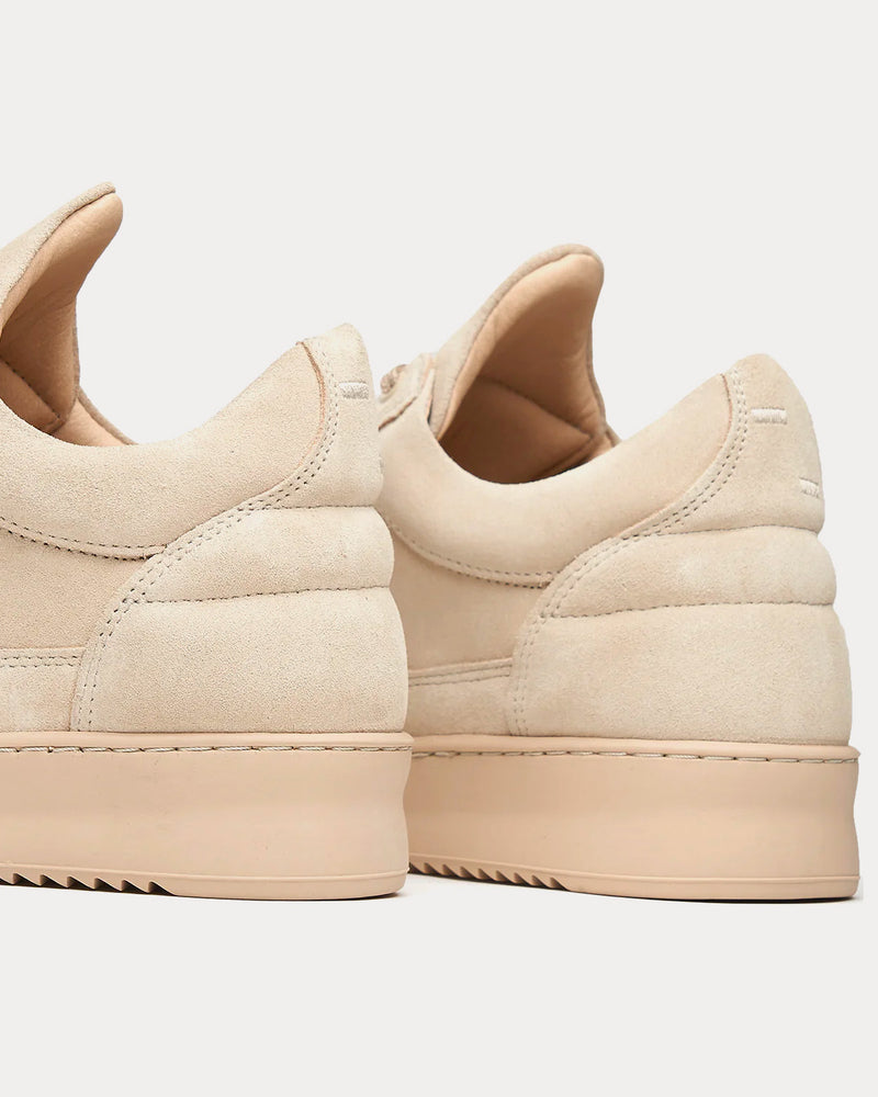 Filling Pieces Suede All Beige Low Top Sneakers - 2