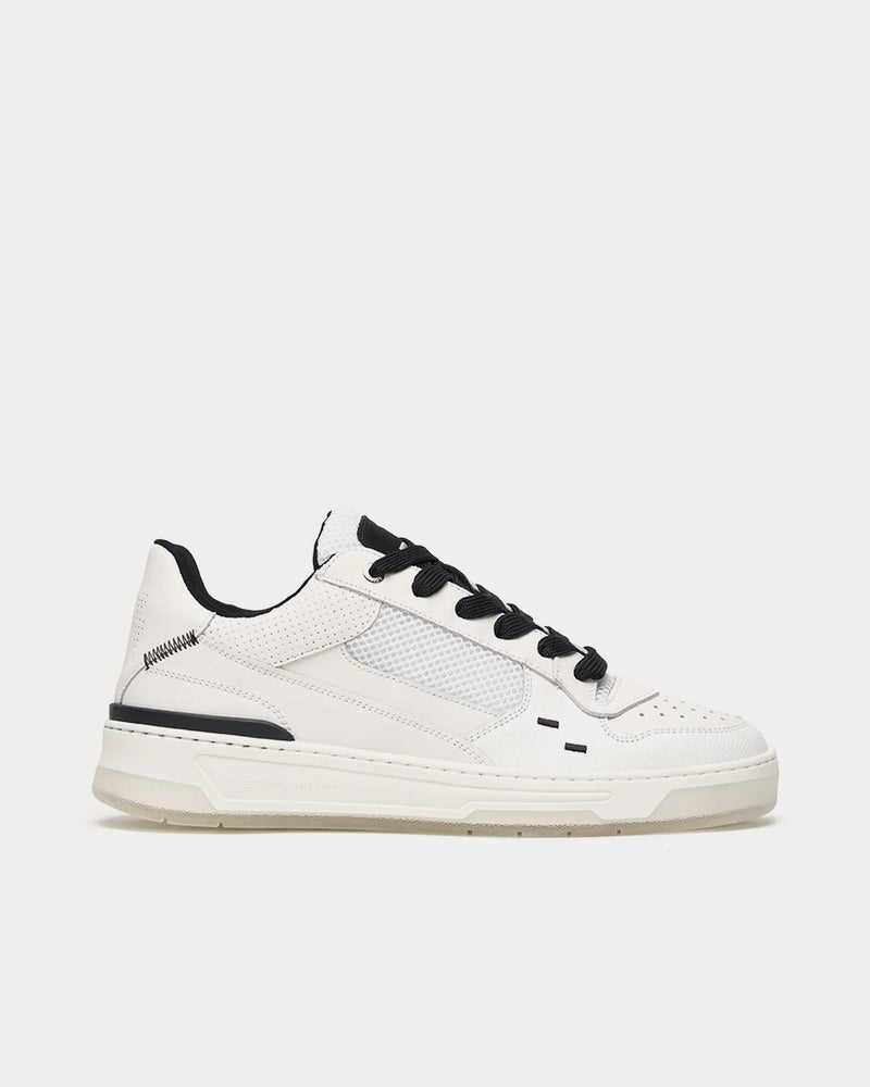 Filling Pieces Cruiser Crumbs White / Black Low Top Sneakers - 1