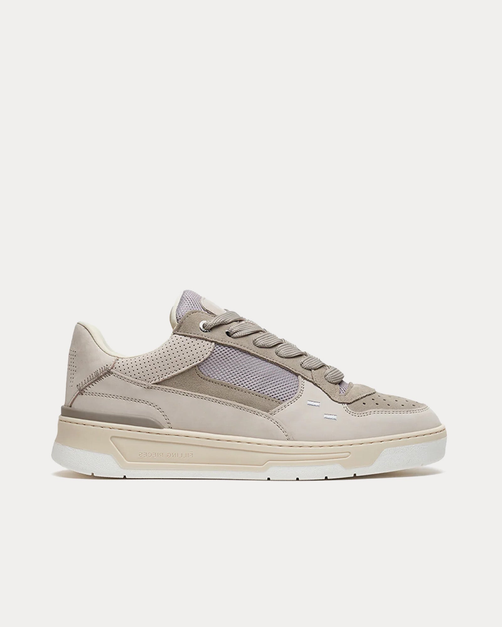 Filling Pieces Cruiser Stride Taupe Low Top Sneakers - 1