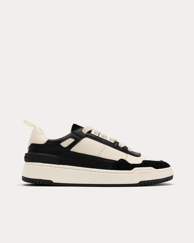 Foot Industry 90's The Plateau Off-White / Black Low Top Sneakers