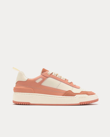 Foot Industry 90's The Plateau Off-White / Pink Low Top Sneakers