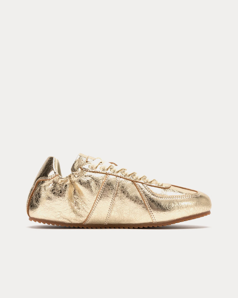 Foot Industry Ballet German Gold Low Top Sneakers - 1