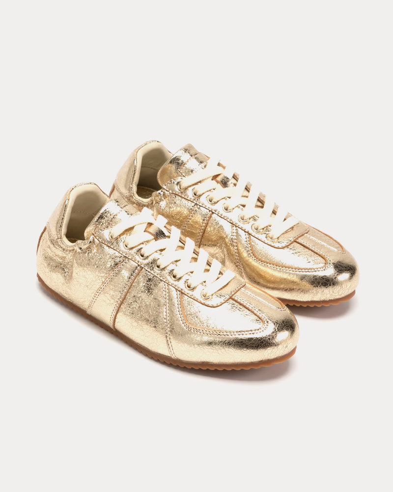 Foot Industry Ballet German Gold Low Top Sneakers - 3