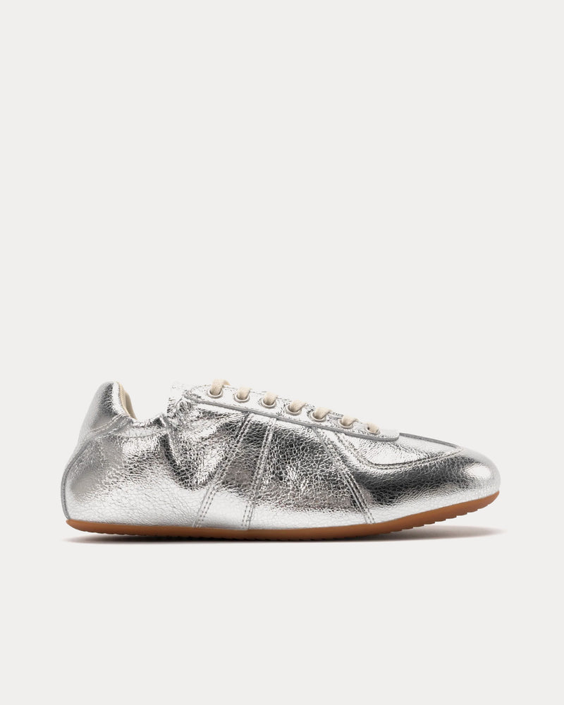 Foot Industry Ballet German Silver Low Top Sneakers - 1