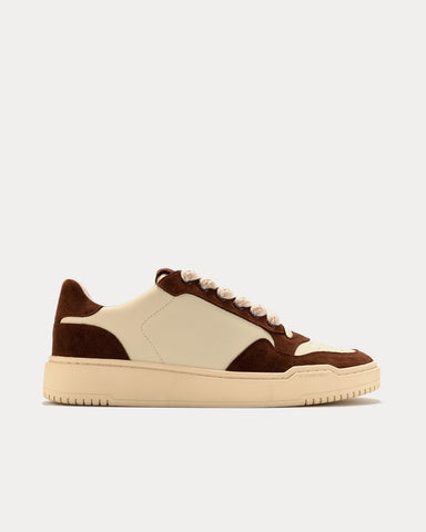 Foot Industry Urban Basketball Beige / Brown Low Top Sneakers