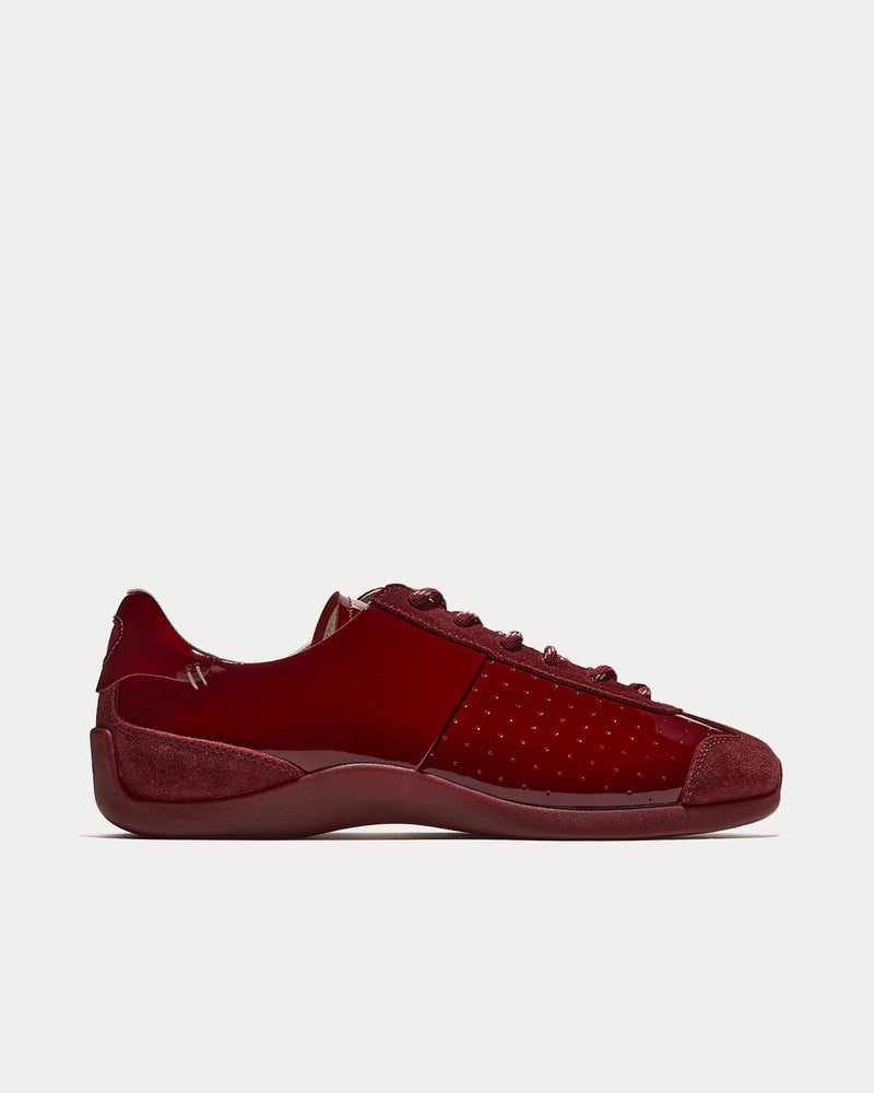 Foot Industry New Ballet Claret Low Top Sneakers - 1