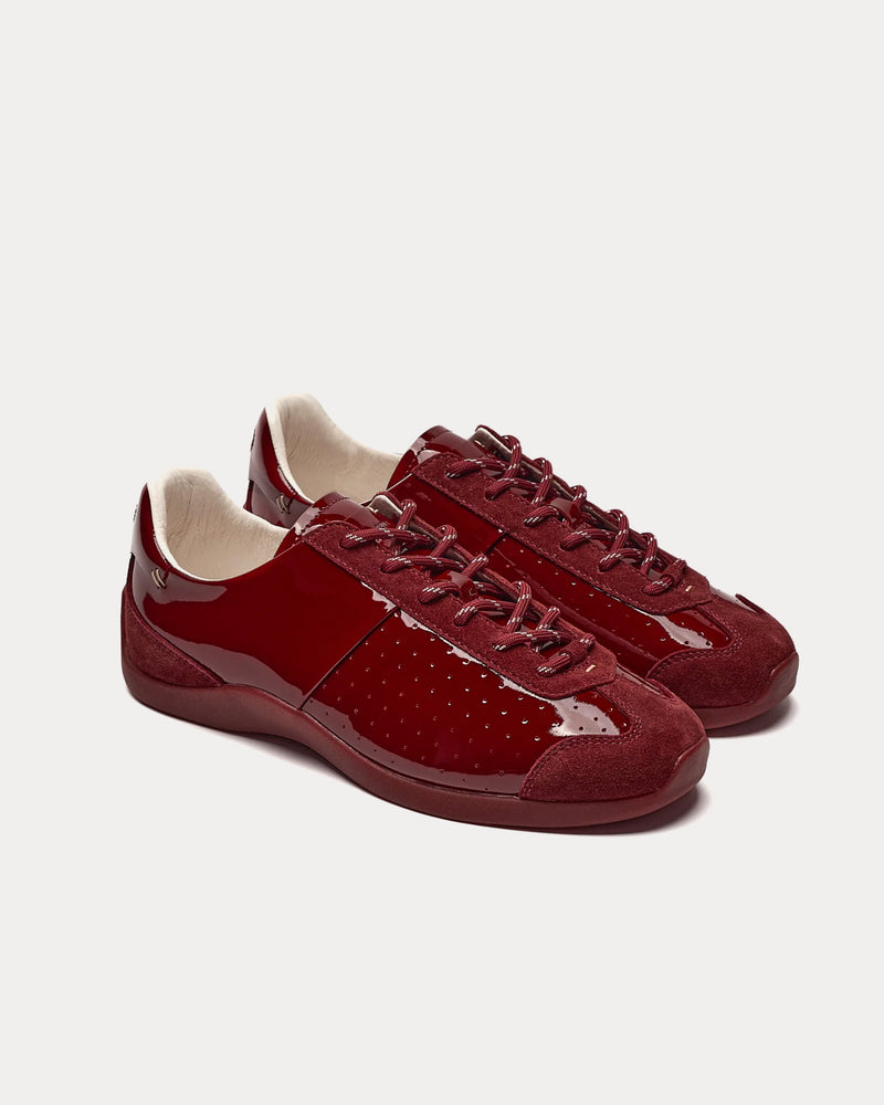 Foot Industry New Ballet Claret Low Top Sneakers - 3