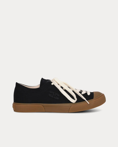 Ganni Classic Canvas Black Low Top Sneakers