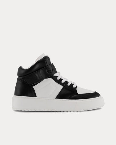 Ganni Sporty Mix Black / White High Top Sneakers