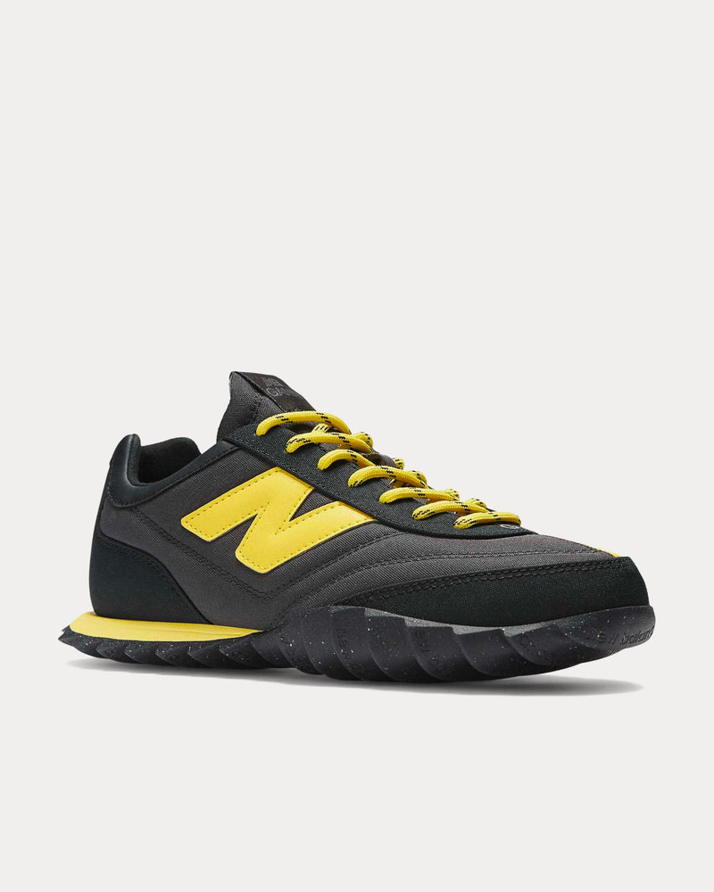 New Balance x Ganni RC30 Black / Blazing Yellow Low Top Sneakers - 3