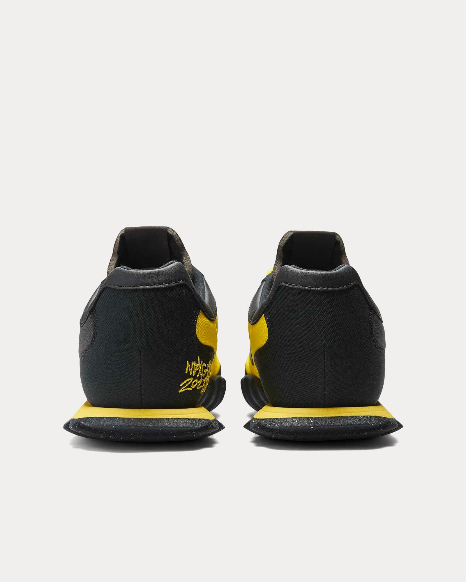 New Balance x Ganni RC30 Black / Blazing Yellow Low Top Sneakers - 4