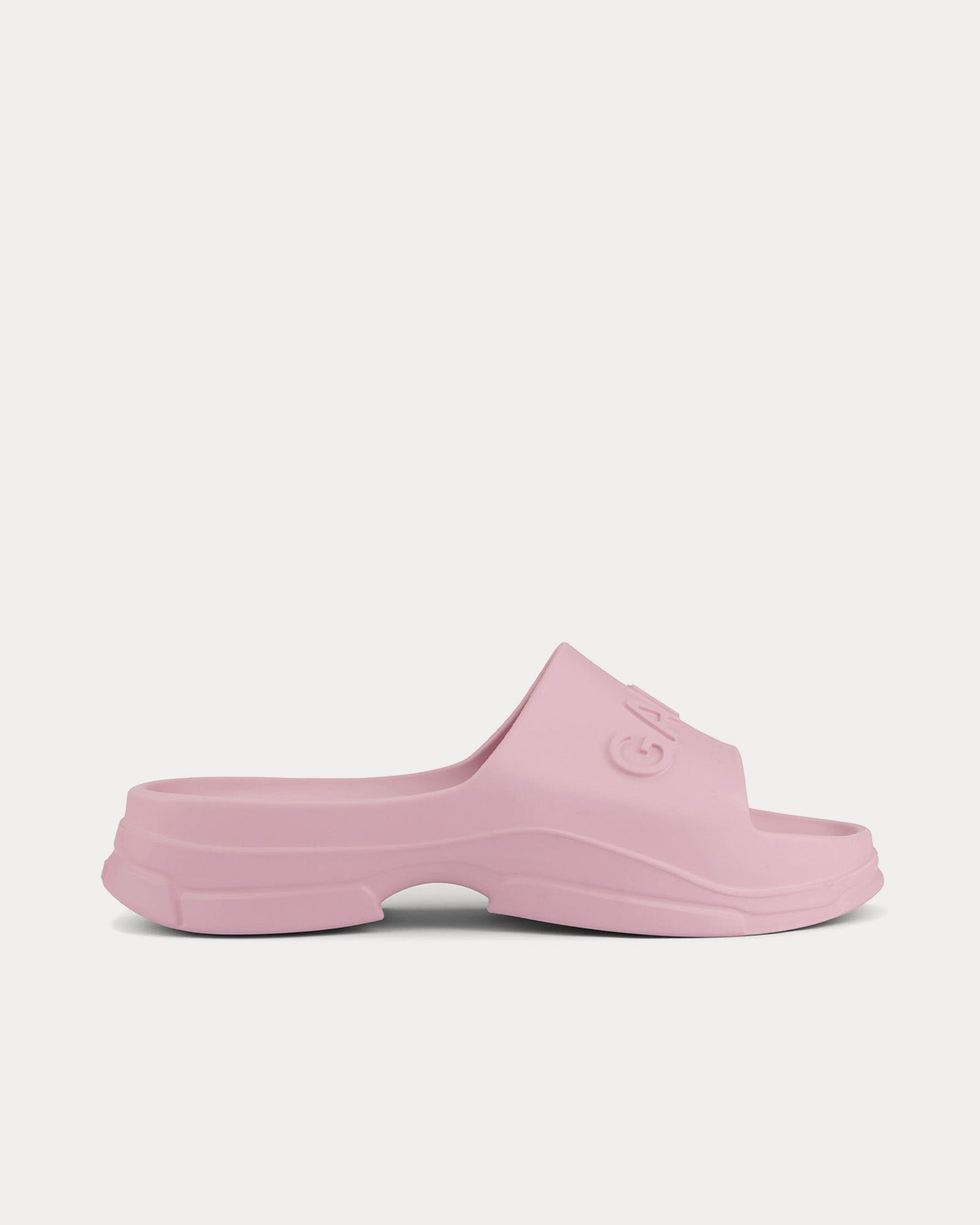 Ganni Pool Chalk Pink Slides - 1