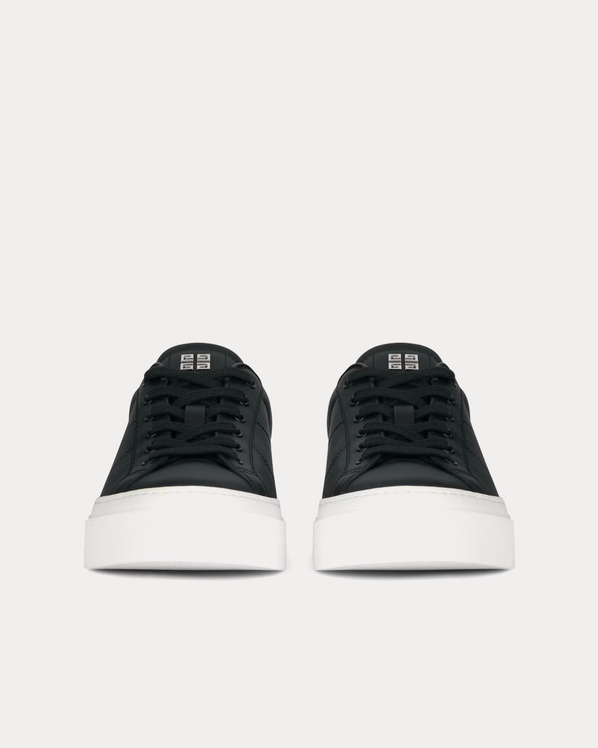 Givenchy City Sport Printed Givenchy Logo Leather Black / White Low Top Sneakers - 3