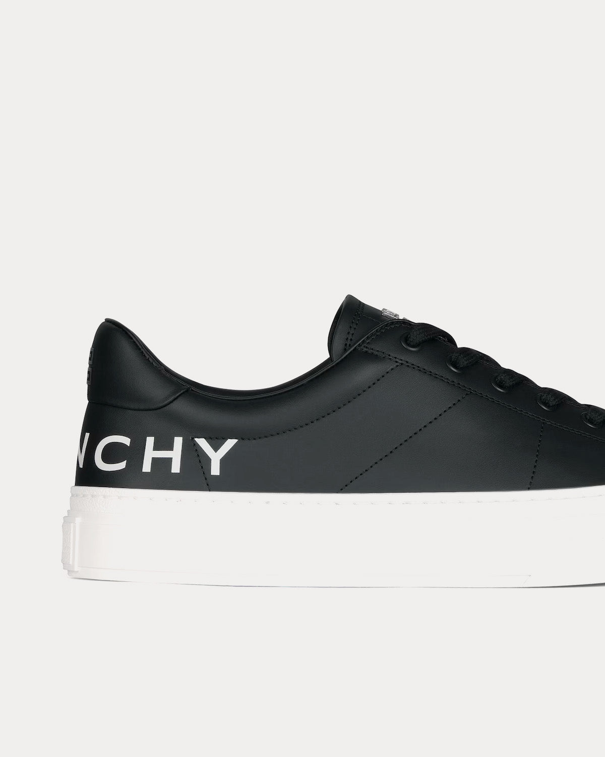 Givenchy City Sport Printed Givenchy Logo Leather Black / White Low Top Sneakers - 5