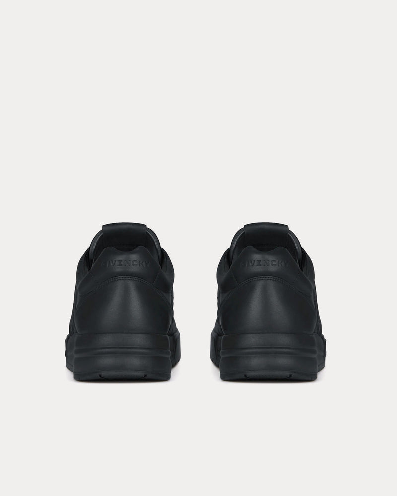 Givenchy G4 Leather Black Low Top Sneakers - 3